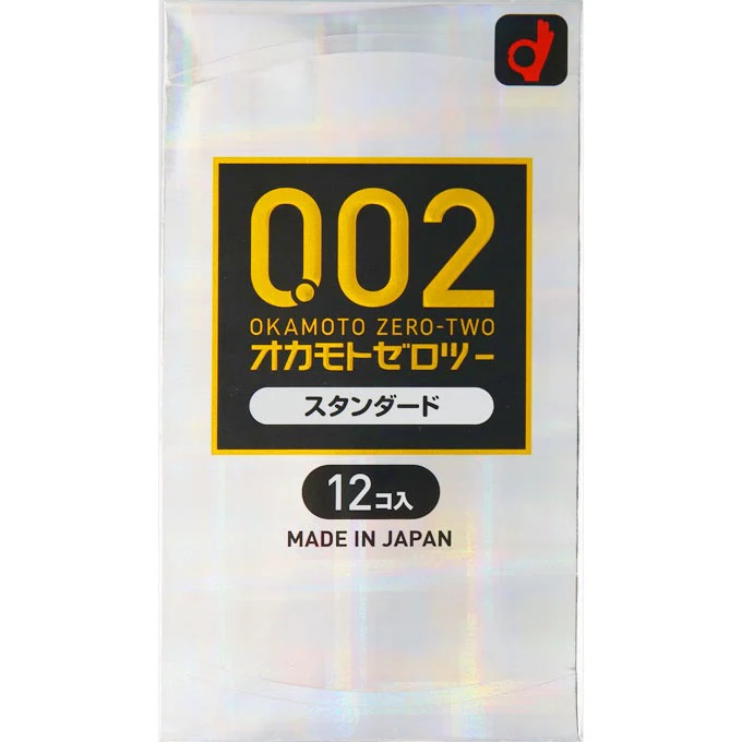NaughtyBunny 冈本(OKAMOTO)经典润滑0.02避孕套 - 12只装 冈本(OKAMOTO)