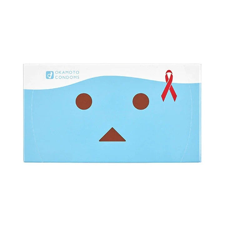 NaughtyBunny 冈本(OKAMOTO)可爱纸箱人公仔润滑款避孕套(12只装) 冈本(OKAMOTO)