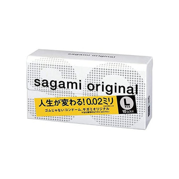 NaughtyBunny 日本进口相模（SAGAMI）超薄幸福002避孕套 - 10只装 相模（SAGAMI）